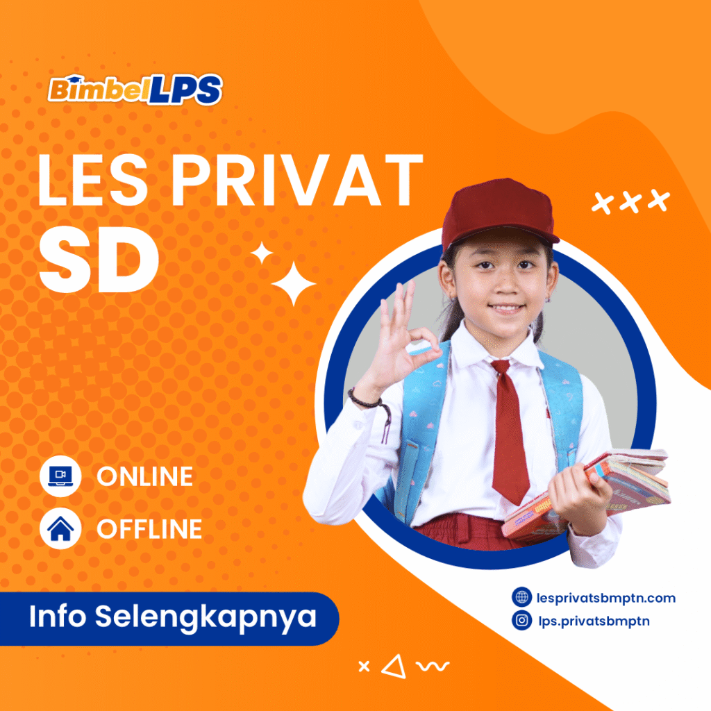 les privat sd terbaik, guru les privat sd